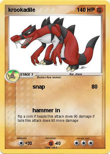 Pokemon krookadile