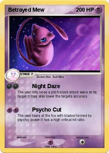 Pokemon Betrayed Mew