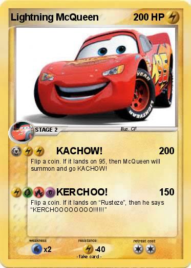 Pokemon Lightning McQueen