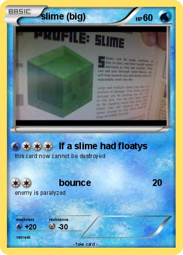 Pokemon slime (big)