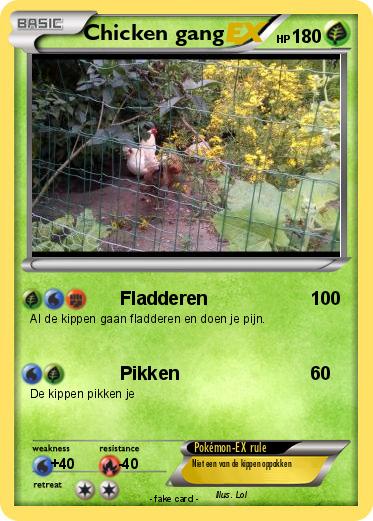 Pokemon Chicken gang