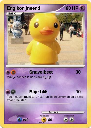 Pokemon Eng konijneend