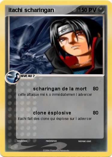 Pokemon itachi scharingan