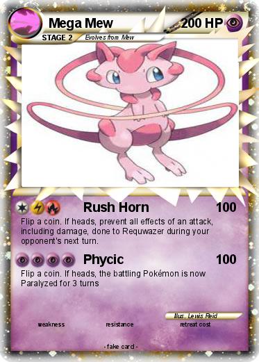 Pokemon Mega Mew