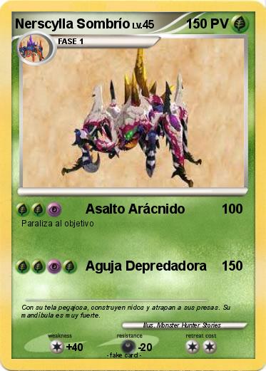 Pokemon Nerscylla Sombrío