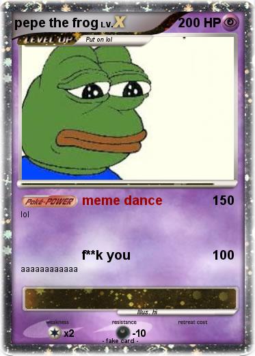 Pokemon pepe the frog