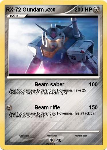 Pokemon RX-72 Gundam