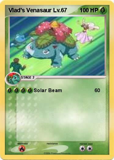 Pokemon Vlad's Venasaur Lv.67