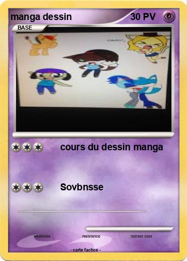 Pokemon manga dessin