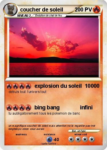 Pokemon coucher de soleil