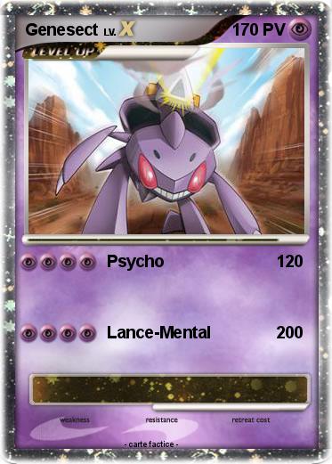 Pokemon Genesect