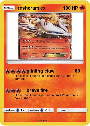 Pokemon resheram ex