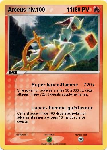 Pokemon Arceus niv.100               111