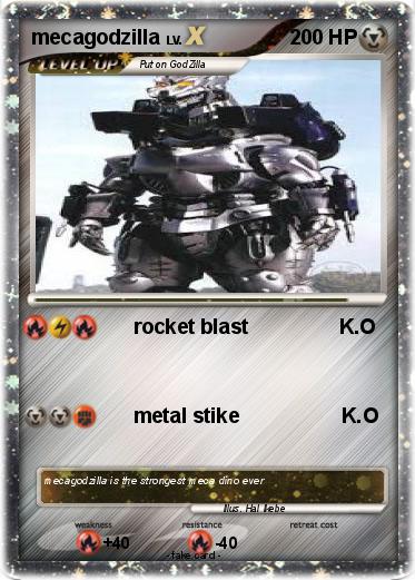 Pokemon mecagodzilla