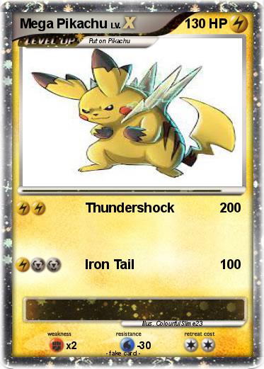 Pokemon Mega Pikachu