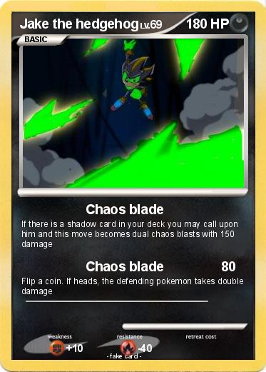 Pokemon Jake the hedgehog