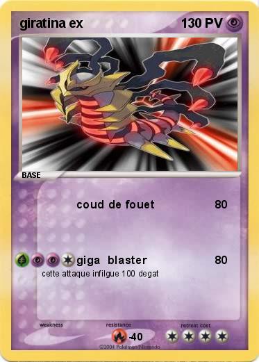 Pokemon giratina ex