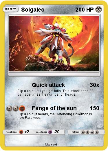 Pokemon Solgaleo