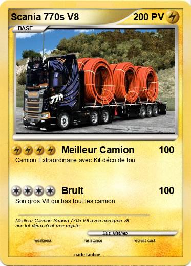 Pokemon Scania 770s V8