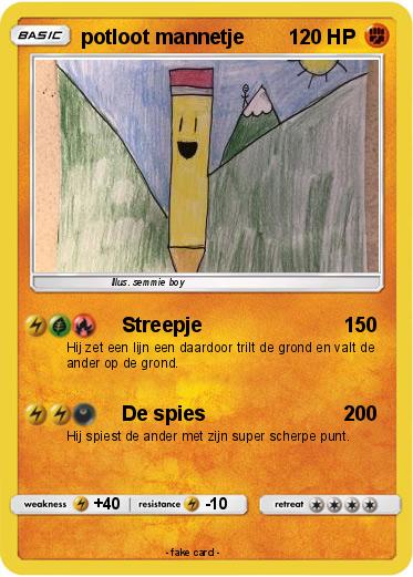 Pokemon potloot mannetje