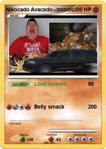 Pokemon Nikocado Avacado
