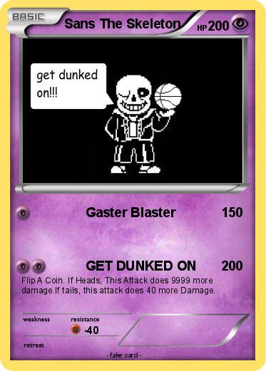 Pokemon Sans The Skeleton