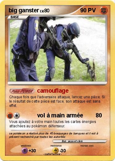 Pokemon big ganster