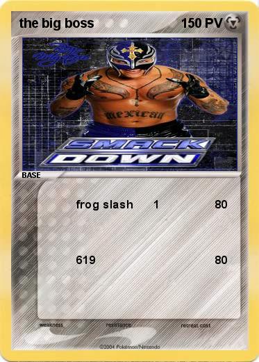 Pokemon the big boss