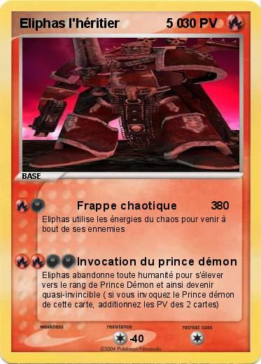 Pokemon Eliphas l'héritier             5 0