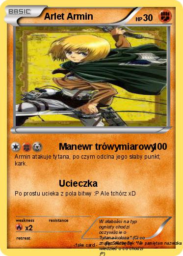 Pokemon Arlet Armin