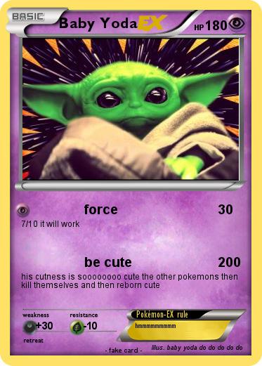 Pokemon Baby Yoda