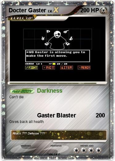 Pokemon Docter Gaster