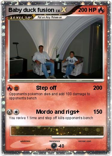 Pokemon Baby duck fusion
