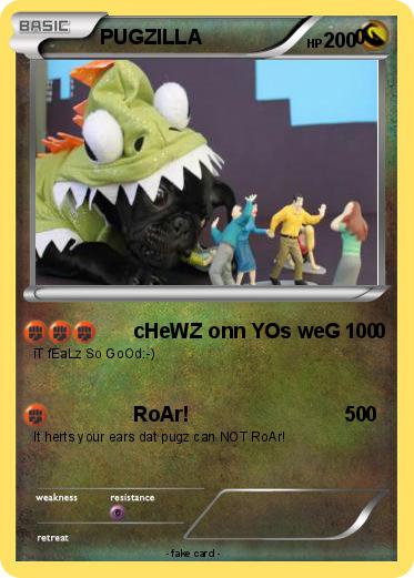 Pokemon PUGZILLA                           0
