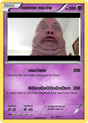 Pokemon homme moche