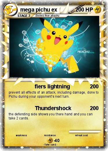 Pokemon mega pichu ex
