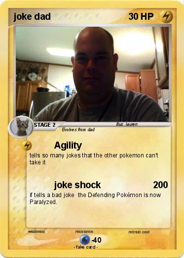 Pokemon joke dad