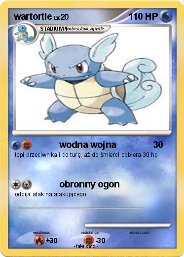 Pokemon wartortle