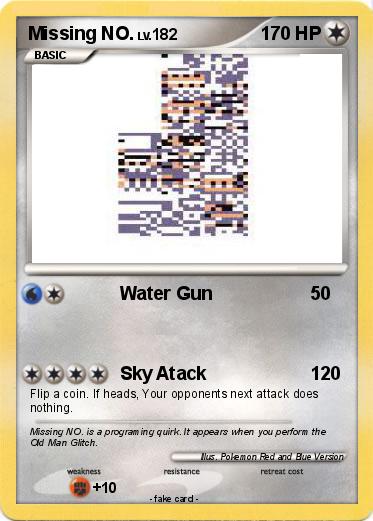 Pokemon Missing NO.