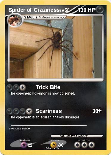 Pokemon Spider of Craziness