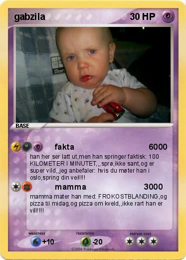Pokemon gabzila