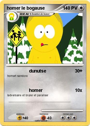 Pokemon homer le bogause