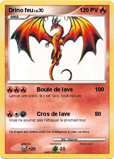 Pokemon Drino feu