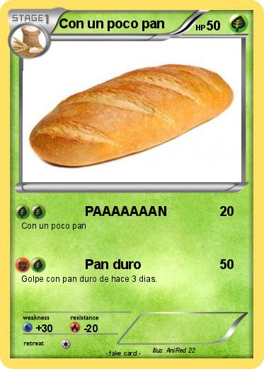 Pokemon Con un poco pan