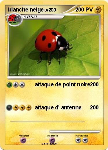 Pokemon blanche neige
