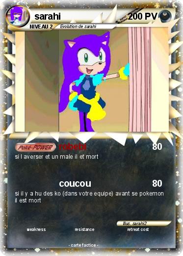 Pokemon sarahi
