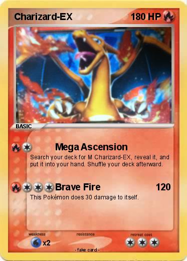Pokemon Charizard-EX