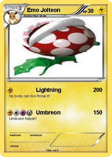 Pokemon Emo Jolteon