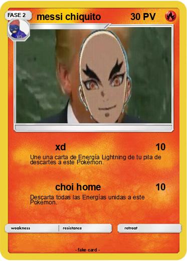 Pokemon messi chiquito