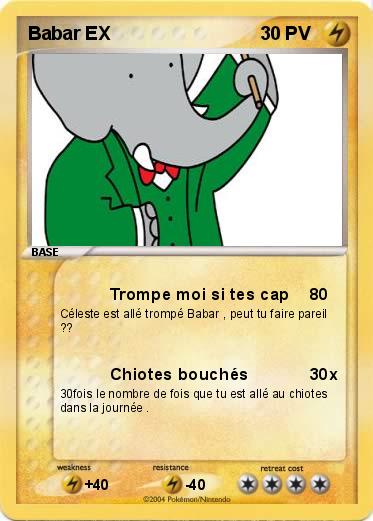 Pokemon Babar EX